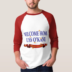 T-shirt USS à la maison bienvenu O'Kane