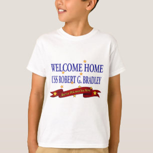 T-shirt USS à la maison bienvenu Robert G. Bradley
