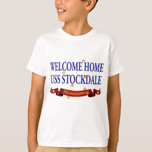 T-shirt USS à la maison bienvenu Stockdale