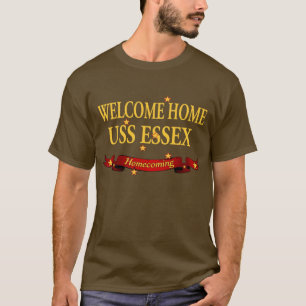 T-shirt USS Essex à la maison bienvenu