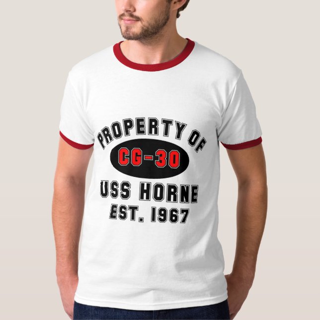 T-shirt USS Horne (Devant)