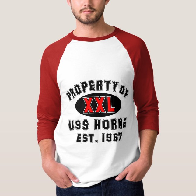 T-shirt USS Horne (Devant)