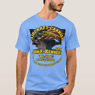 T-shirt USS John F Kennedy CV67 supertransporteur