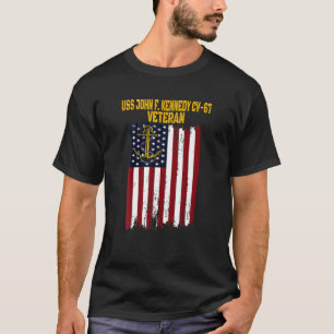 T-shirt USS John F. Kennedy CV-67 Vétérinaire du porte-avi