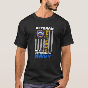 T-shirt USS Kitty Hawk CV-63 Journée des vétérans des t