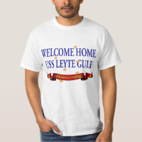 USS Leyte Gulf à la maison bienvenu