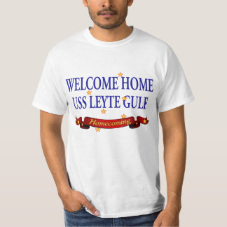 T-shirt USS Leyte Gulf à la maison bienvenu