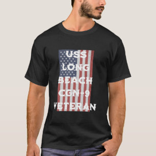 T-shirt USS Long Beach CGN 9 Fête des anciens combattants