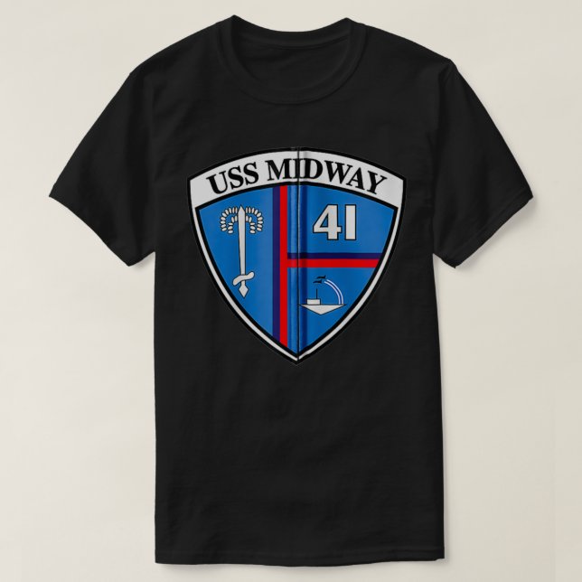 T-shirt USS Midway Zip  (Design devant)
