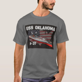 T - SHIRT USS Oklahoma (BB-37)