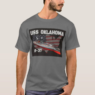 T - SHIRT USS Oklahoma (BB-37)