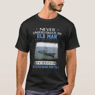 T-shirt USS Oliver Hazard Perry FFG 7 Anciens Combattants 