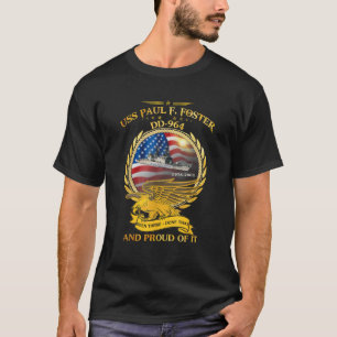 T-shirt USS Paul F Foster DD 964 1976 2003 T