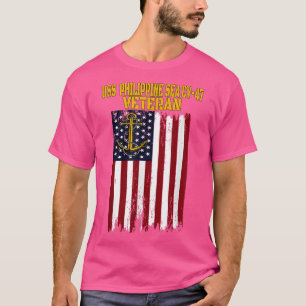 T-shirt USS Philippine Sea CV47 Vétérans de porte-avions