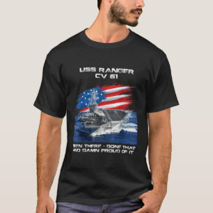 T-shirt USS Ranger CV 61 Avion Transporteur Vétérinaire US