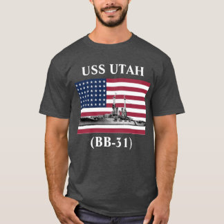 T-shirt USS Utah (BB-31)