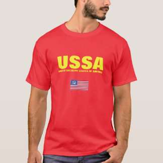 T-SHIRT USSA - ÉTATS SOCIALISTES UNIS D'AMERIKA