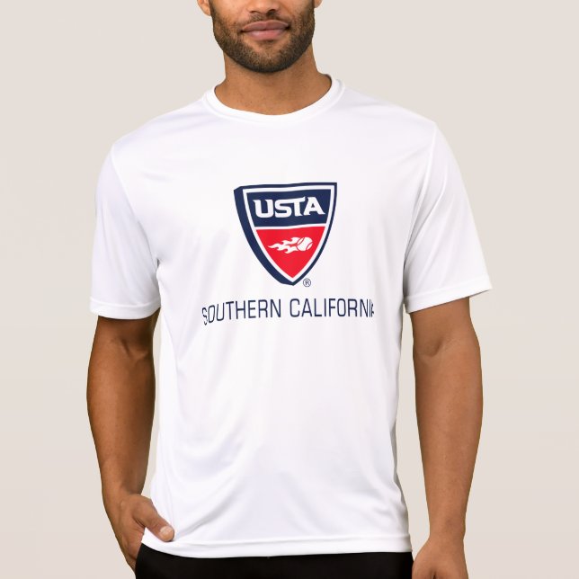 T-shirt USTA la Californie du sud (Devant)