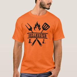 T-shirt Ustensile de grillmaster rouge