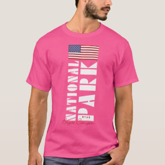 T-shirt Utah Patriotic Randonnée Camping Nature Famille d'