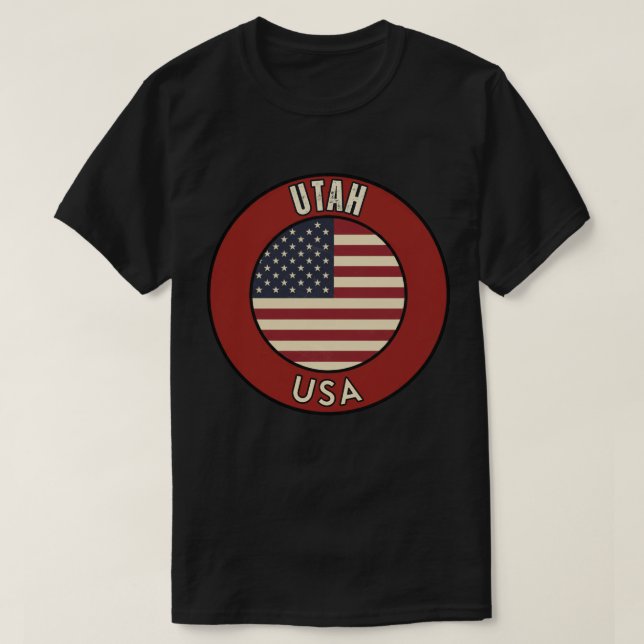 T-shirt Utah United States of America (Design devant)