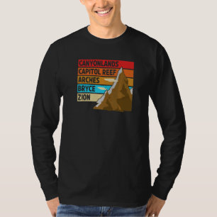 T-shirt Utahs Les Cinq Puissants Parcs Nationaux