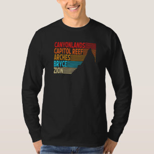 T-shirt Utahs Les Cinq Puissants Parcs Nationaux 1