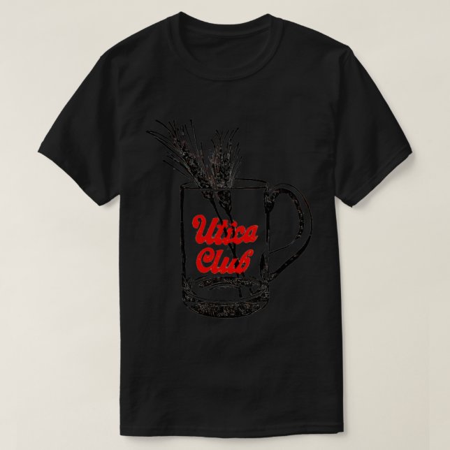 T-shirt Utica Club Brasserie esthétique (Design devant)