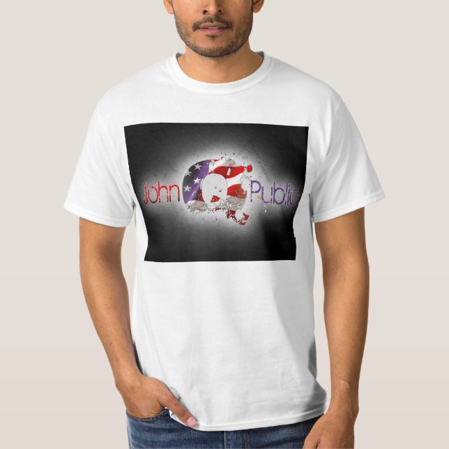 T-shirt Utilisez ce tee - shirt de logo de John Q. Public (Devant)