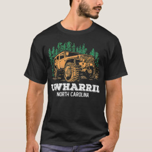 T-shirt Uwharrie NC 4x4 Parc national Offrotant un camion