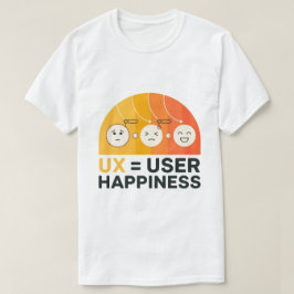 T-shirt Ux est le bonheur de l'utilisateur Funny Ui/Ux Des