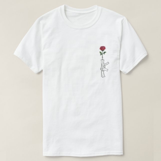 T-shirt Uzi Rose (Design devant)