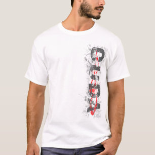 T-shirt v2 rouge de Cuda Vert