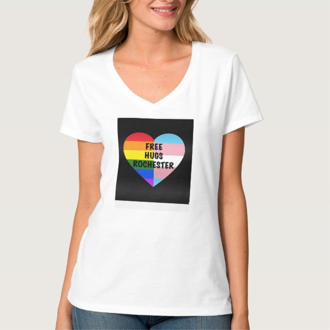 T-shirt V-cou T de FHR (Devant)