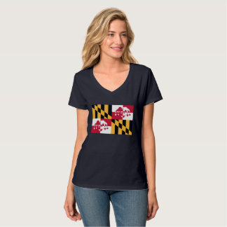 T-shirt V des femmes - joker Calvert de cou