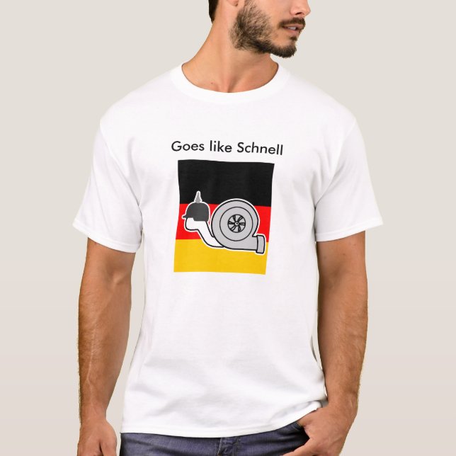T-shirt Va comme Schnell 2,0 - la conception originale de (Devant)
