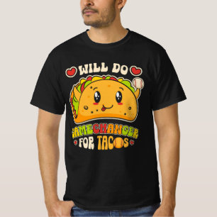 T-shirt Va Faire Gamechanger Pour Tacos Drôle Nourriture M