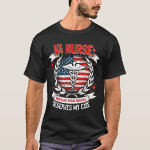 T-shirt Va Infirmière Parce Que Votre Service Mérite Mes S