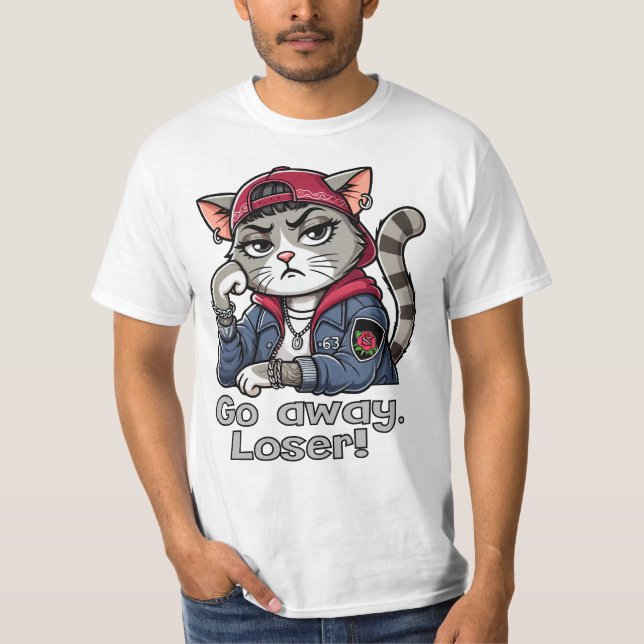 T-shirt Va-t'en ! Loser ! (Devant)