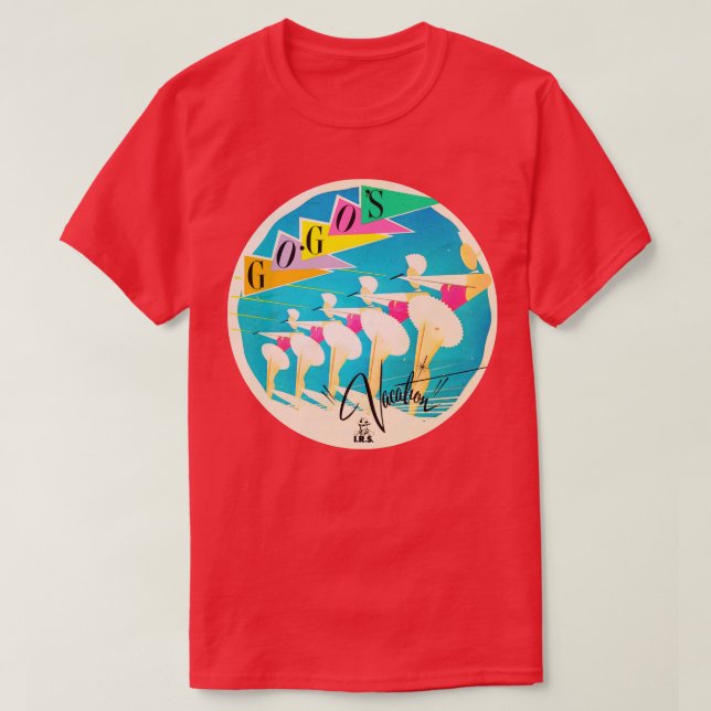 T-SHIRT VACANCES 1982 (Design devant)