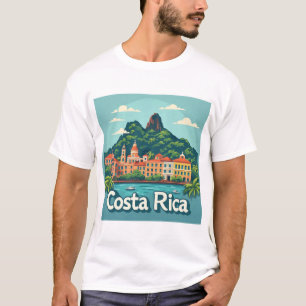 T-shirt 🌸 Vacances à la mode de Costa Rica Brise océaniqu