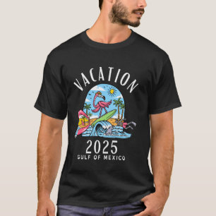 T-shirt Vacances à la plage 2025 Hommes Femmes Enfants Ado