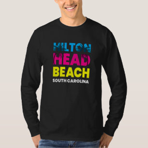 T-shirt Vacances à la plage de Hilton Head Souvenir de voy