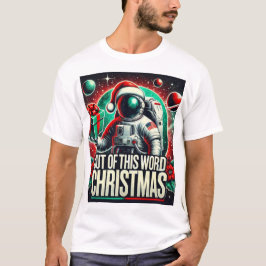 T-shirt Vacances astronaute