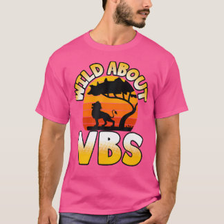 T-shirt Vacances Bible École Lion Roar Pour Jésus Wild Abo