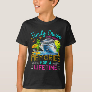 T-shirt Vacances croisière en famille 2025 Matching Cruise