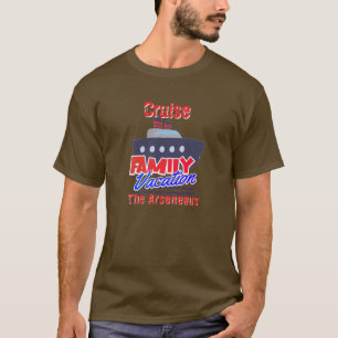 T-shirt Vacances croisière en famille Personnaliser