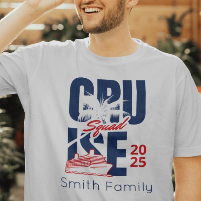 T-shirt Vacances croisière familiale personnalisée (Créateur téléchargé)