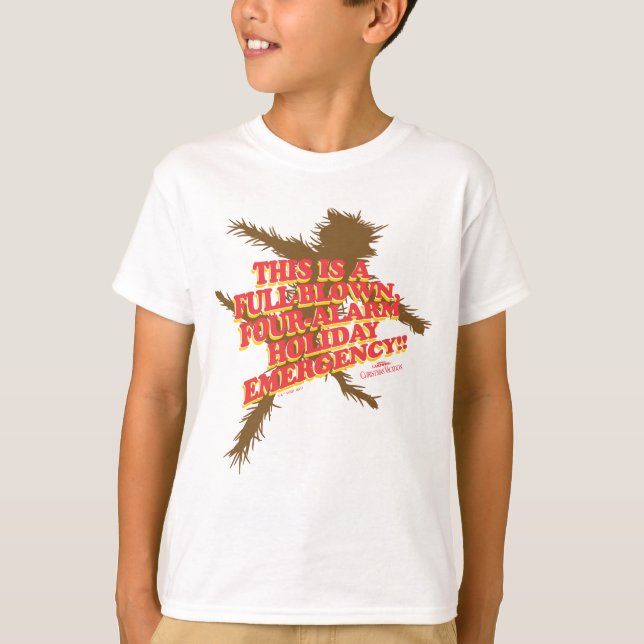 T-shirt Vacances de Noël | Vacances à quatre alarmes (Devant)