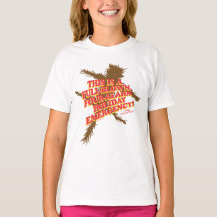 T-shirt Vacances de Noël Vacances à quatre alarmes
